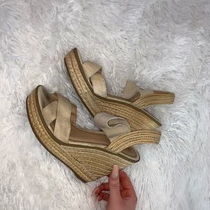 Tan Merona Wedges